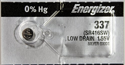 2 pc 337 SR416SW Silberoxidbatterie Energizer Uhren