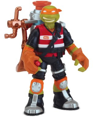 TMNT Teenage Mutant Ninja Turtles Mutagen Ooze Michelangelo actionfigur