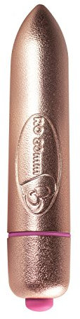 ROCKS OFF Mini-Vibrator Munition für die Liebe Precious golden