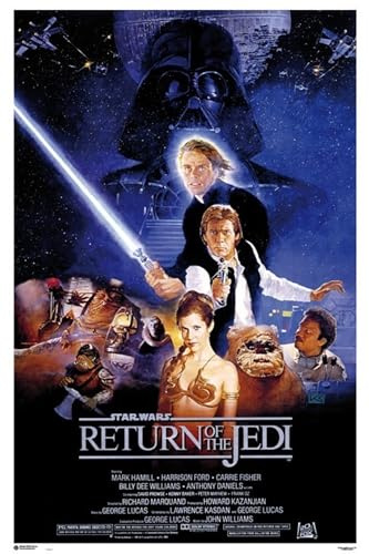 Erik Verlage Gruppe GPE Palmtop Environment 4675 Star Wars Return of the Jedi One Sheet Poster, 61 x 91,5 cm