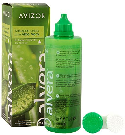 Avizor Alvera mit Aloe Vera, 350 ml, 4er Pack (4 x 350 ml)
