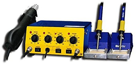 GOWE 3 in 1 SMD Rework Station Air Temperature Range:150¡ãC~500¡ãC; Soldering Iron Temp:200¡ãC~480¡ãC