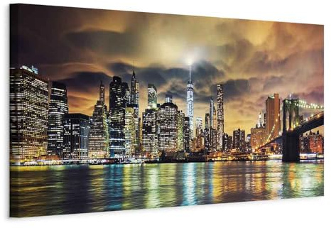Cuadros B&D XXL - Cuadro en Lienzo 120x40 cm 1 pieza - Impresión en material tejido no tejido cuadros decoracion salon modernos lienzos decorativos dormitorios - d-B-0085-b-b