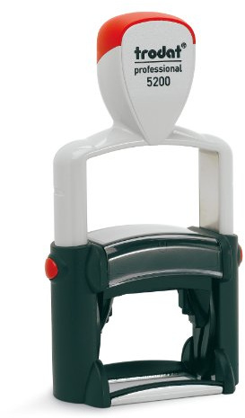 Trodat 590100-5200 text stämpel professionell linje 41 x 24 mm 6 linjer
