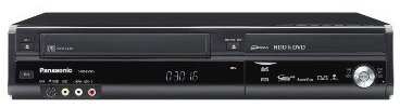 Panasonic DMR-EX99VEGK DVD- und Festplatten-Rekorder / VHS-Rekorder Kombination 250 GB (HDMI, Upscaler 1080p, DivX-zertifiziert, USB 2.0) mit integriertem DVB-T & analog Kombi Tuner schwarz