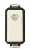 Vimar Serie luminoso 8.000 Switch – 1 poli 10 AX Serie 8000