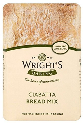 Wrights Baking Ciabatta Bread Mix 500 g (Pack of 10)
