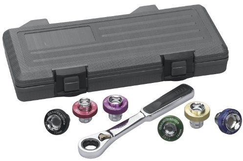 GearWrench 7 Pc. 3/8 Drive 6 Pt. Magnetic Oil Drain Plug Socket Set, Metric - 3870D