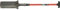Polet 101005F Rodespaten Fiber 9001, 350 x 130 mm