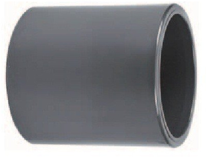 PVC Muffe, Spritzguß d 63 mm