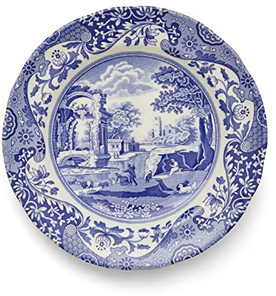 Spode Blue Italian Salad Plate 23 cm