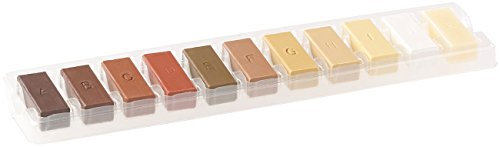 AGT Zubehör zu Laminat Reparaturset: Ersatzwachs für Reparaturset WRS-11.plh, 11-teilig (Laminat reparieren, Reparaturwachs, Hartwachs)