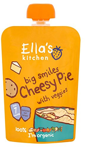 Ella's Kitchen Organic Cheesy Pie Baby Pouch 7+ Months, 130g