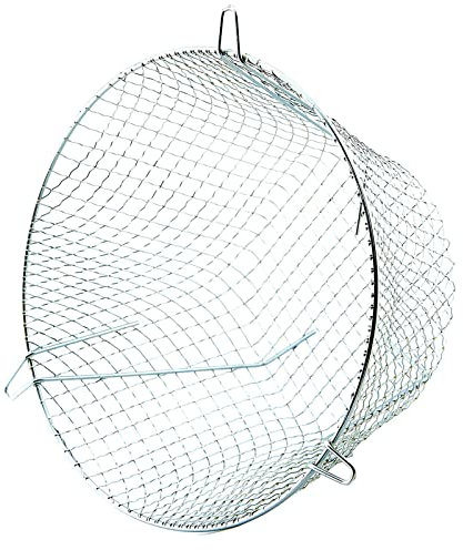 SPARES2GO Universal Zinc Coated Terminal Guard Round Boiler Flue Cage (11'' / 280mm)