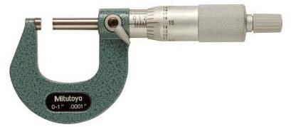 Mitutoyo 103-192 Werkstatt-Bügelmessschraube, 375-400 mm