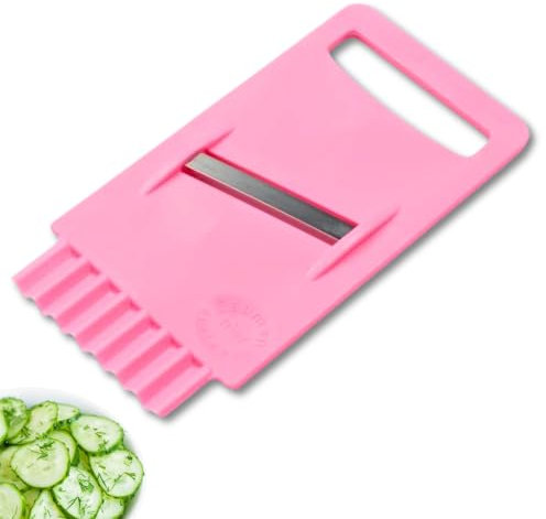 Buchsteiner Gemüsehobel, Steel, rosa, 17cm
