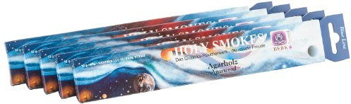 Berk HS-27-P5 Räucherstäbchen, 5 x Agarholz, blau Line