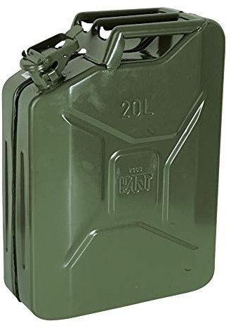 Ribimex PRJE20METAL Tanica in Metallo, 20 l, Verde