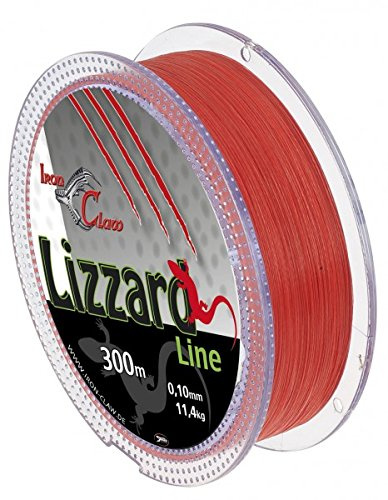 Sänger Top Tackle Systems Iron Claw Lizzard Line Orange 300 m Diameter 0.08 mm