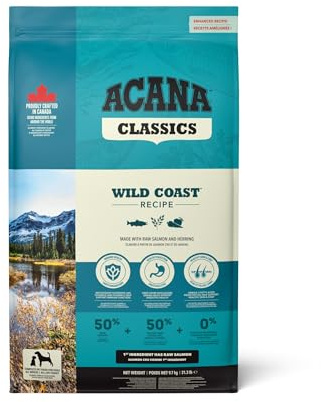 ACANA Classic Wild Coast kg. 9,7 Alimenti Secchi Monoproteici per Cani