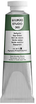 LUKAS STUDIO OIL 75 ml, Ölfarbe in Premium-Qualität, Farbton Saftgrün