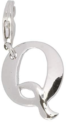 SilberDream 925er Charm Buchstabe Q Echt Silber Armband Anhänger D1FC70Q Silber Charmsschmuck von SilberDream für die Frau