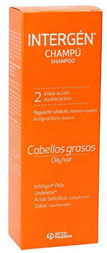 INTERGEN - Anti-seborroiskt schampo och fett hår med sabal och salicylsyra - 250 ml