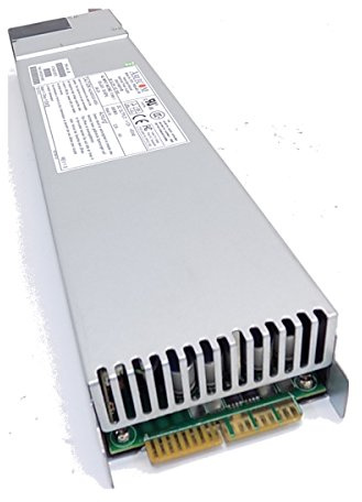 Supermicro PWS-401-1R 400W 1U Metallic Power Supply Unit - Power Supply Units (400W, 32W, 4A, Active, 20-Pin ATX, Server)