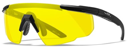 Wiley X | Saber Advanced | Schießbrille & Sportbrille Herren | Perfekt als Laufbrille Fahrradbrille & MTB Brille │ 100% UVA/UVB-Schutz | Ideal bei Outdoor-Aktivitäten Airsoft Rennrad Schießen