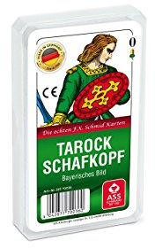 ASS 70036, Tarock / Schafkopf bayerisches Bild, Kunststoffetui