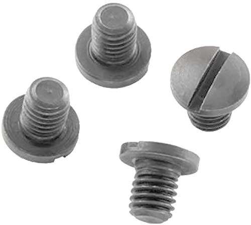 Hogue (4) Slotted Head Grip Screws for 1911 Government & Officers, Stainless - 45018
