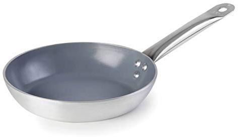 LACOR 22728 - Sartén Eco-Chef con Fondo 28 cm - Uso Profesional y Doméstico | Para dorar, freír y saltear a diario; diseñado para acompañarte en tus preparaciones diarias con comodidad y buen resultado