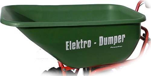 POWERPAC Wanne 180ltr. einzeln passend für ED120 - AKKUSCHUBKARRE ELEKTROSCHUBKARRE SCHUBKARRE Dumper MOTORSCHUBKARRE