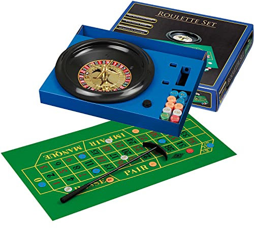 Philos 3701 - Roulette Set, mit Kunststoffteller