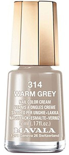 Mavala Mini Color Vernis à Ongles Crème 5 ml - Couleur : 314 : Warm Grey