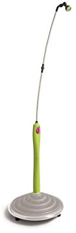 GF GARDEN, Solardusche Sunny Style, Gartendusche, Swimmingpool, für den Außenbereich, ideal auch für Urlaub und Camping, mit Mischer für warmes und kaltes Wasser, Farbe Limettengrün