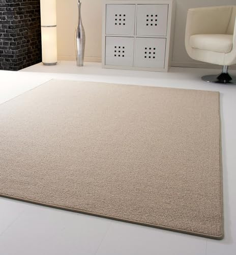 Steffensmeier Designer Teppich Modern Berber Wellington in Hellgrau Größe: 80x160 cm