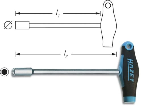 Hazet 428-10 Sechskant-Steckschlüssel