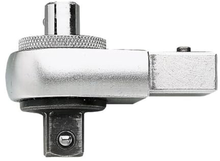 Facom S.372 Cliquet Pour Cle Dynamo, Argenté