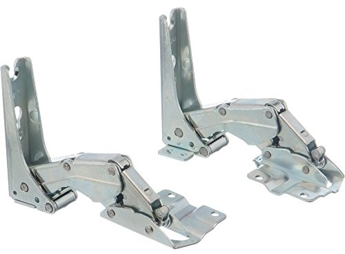 Siemens 00492680 Lot de 2 charnières pour porte du haut et du bas de réfrigérateurs et congélateurs