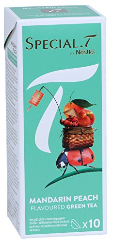 Original Special T - Mandarin Peach - 10 Kapseln (1 Packung) für Nestlé Tee Maschinen