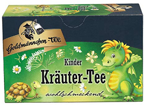 Goldmännchen Kinder Kräutertee, 20 einzeln versiegelte Teebeutel