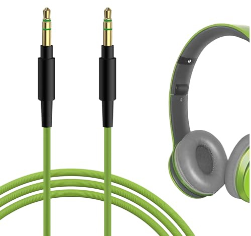 GEEKRIA Audio Cable Compatible with Beats Solo 2, Solo 3, Solo 4, Executive, Mixr, Pro Headphones, 3.5mm Replacement Stereo Cord (4 ft /1.2 m)
