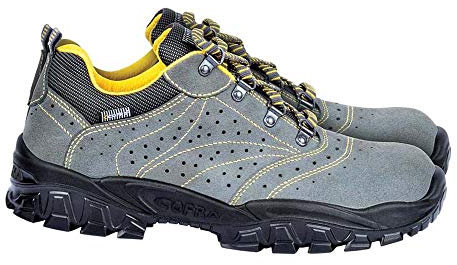 Cofra New Tigri S1P, Scarpe per Sicurezza sul Lavoro, Uomo,Grigio, 41 EU