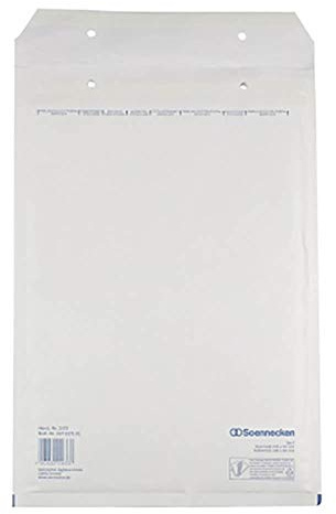SOE Luftpolstertasche 2375 F weiß chlorfr.Innenmaße:22x34cm Kt=100St