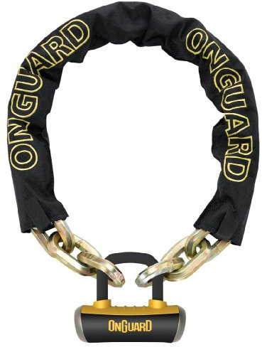 ONGUARD Unisex-Erwachsene Beast Fahrradschloss, Schwarz, 180 cm x 14 mm