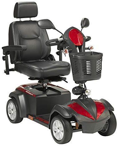 Drive Medical Ventura Power Mobility Scooter, 4 Wheel, 20 Captains Seat