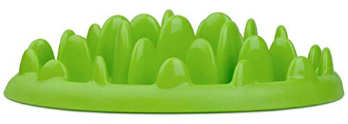 Northmate® Green mini - interaktiver Napf L: 29 cm B: 22.5 cm H: 7 cm grün