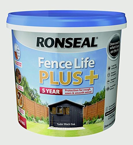Ronseal Fencelife Plus 5L Tudor Black Oak