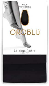 Oroblu Zehlinge Solange Pointe - Spitzenschoner - Zehenschutz, 2 Paar (One Size, Nude Look/Skin)